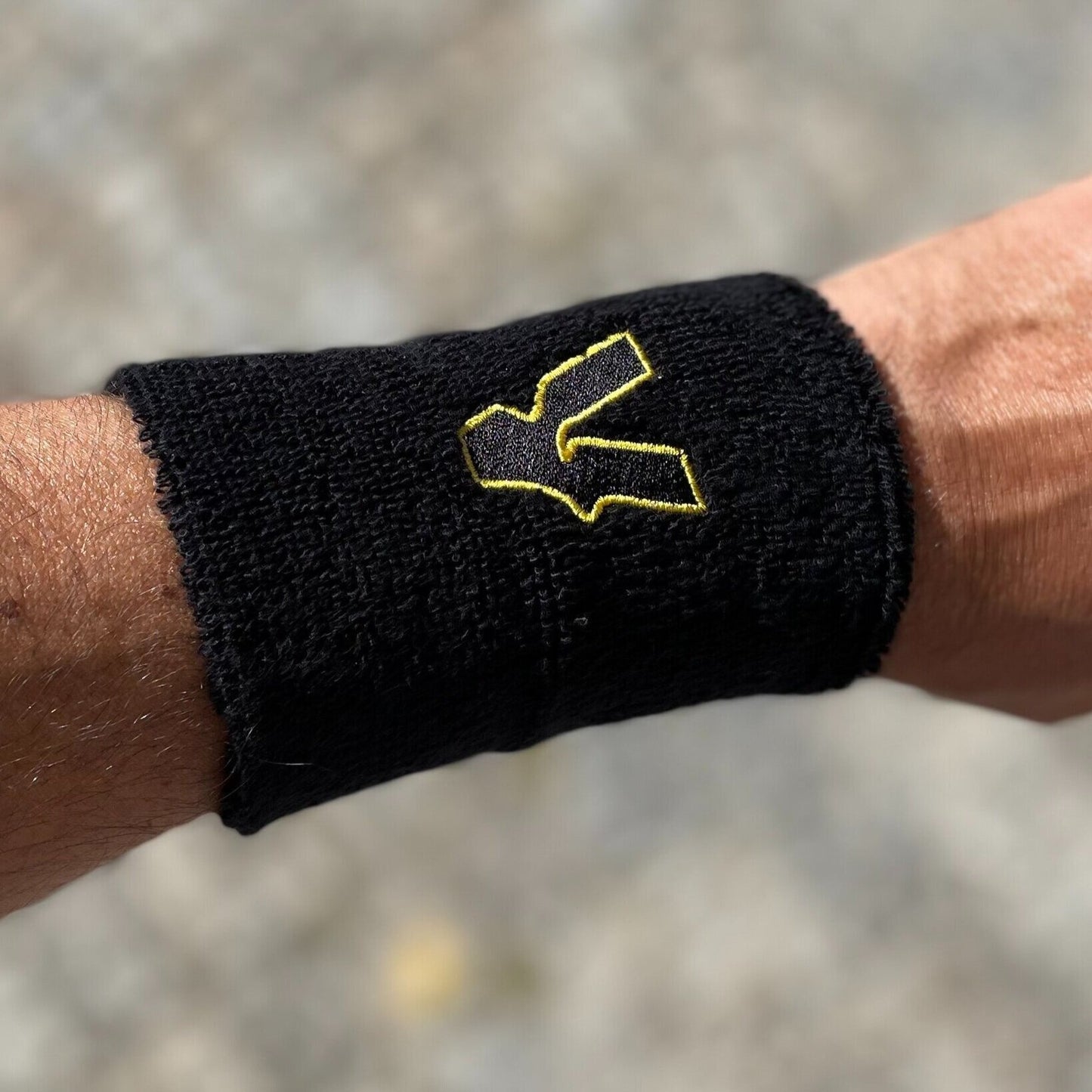 Volt Padel Premium Wristbands Black - 2 pack